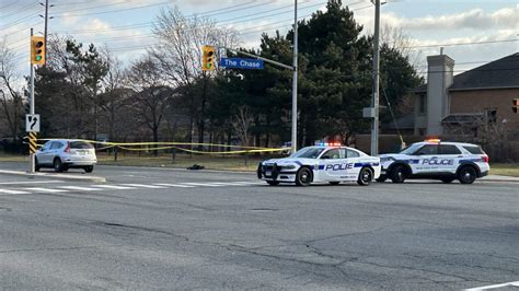 Female pedestrian seriously hurt when struck by vehicle in Mississauga