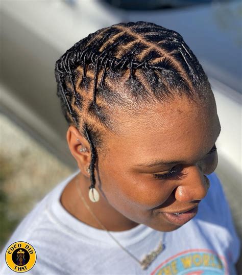 Starter stage (lasts three to six months): Locs typically 
