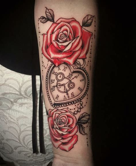 Feminine rose and clock tattoo. Things To Know About Feminine rose and clock tattoo. 