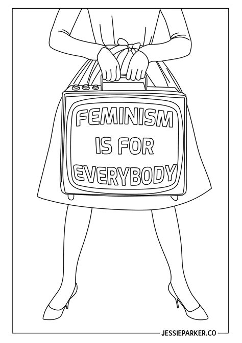 Feminist Coloring