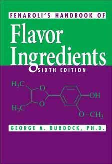Fenaroli s handbook of flavor ingredients sixth edition. - Valve body repair manual toyota a340f.