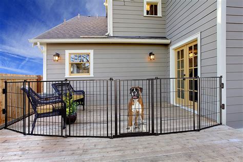 Fence for dogs. Dec 18, 2023 · 1. Wire Dog Fences. Image Credit: URAL / Pexels. Easy, inexpensive, and effective, wire fences are available in a wide variety of styles and sizes. From simple chicken wire to elaborate, decorative chain link fences, a wire dog fence can keep small and large dogs in the yard. 