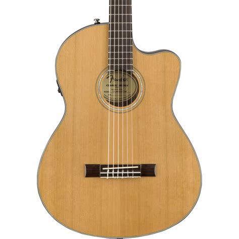 Fender CN-140SCE Nylon Thinline Acoustic/Electric …