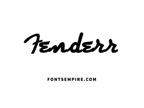 Fender Font and Fender Font Generator