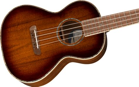 Fender Montecito Tenor Ukulele in Shaded Edge Burst