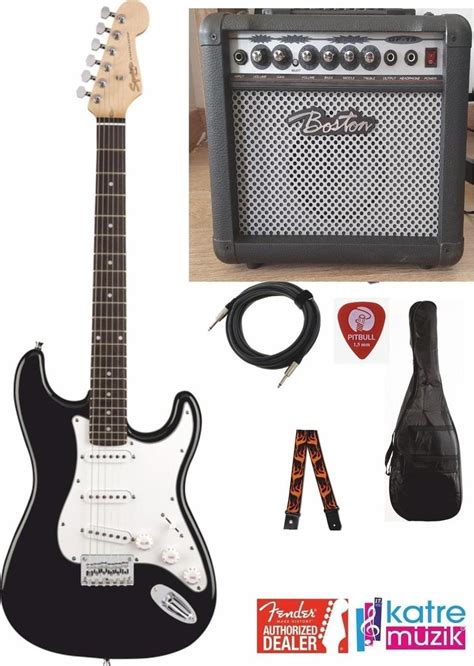Fender SquierStrat Elektro Gitar. 