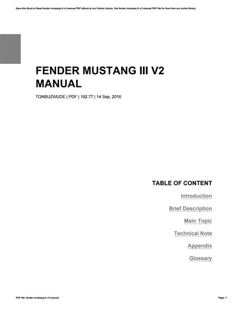 Fender mustang iii v2 user manual. - Honeywell 6150 user manual entry delay program.