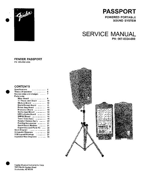 Fender passport p 250 service manual. - Research matters a guide to writing.