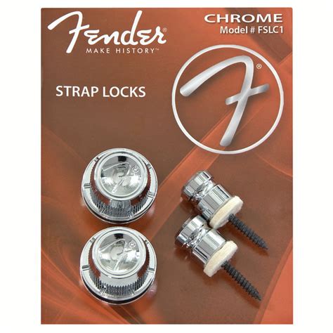 Fender strap lock.  Avoid accidents by using Fender® Security Strap Locks.  R...