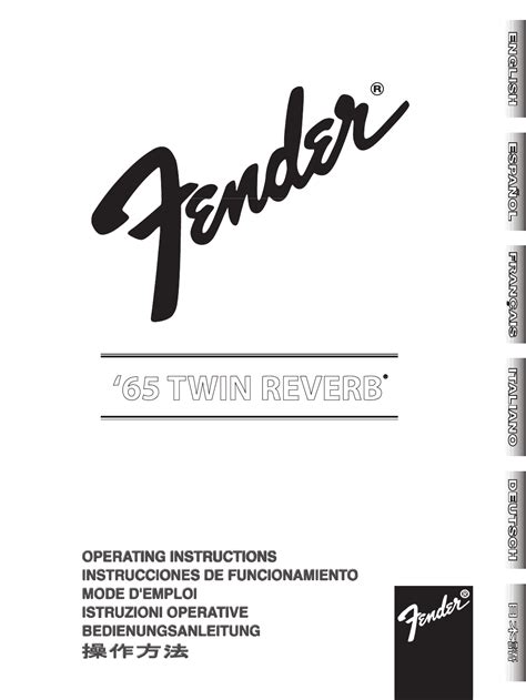 Fender twin reverb manuale dei proprietari. - Manual of surgical pathology by susan c lester.