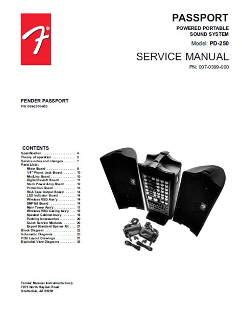 Fenders 250 portable manual and operating instructions. - Cybex 600t treadmill service manual cardiovascular systems.