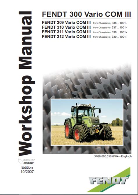 Fendt 309 310 311 312 vario com iii traktor werkstatt service reparaturanleitung 1 download. - Life care planning and case management handbook.