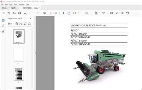 Fendt 8400 8370 combine workshop service manual. - Geometry study guide answer and solutions.