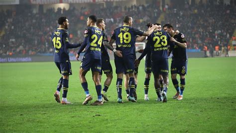 Fenerbahçe, Gaziantep FK''yı geçti: Türkiye Kupası''nda çeyrek finale kaldı