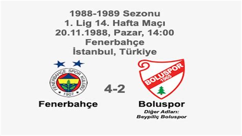 Fenerbahçe boluspor 4 0
