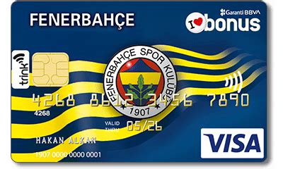 Fenerbahçe bonus kart