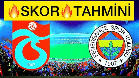 Fenerbahçe trabzon iddaa tahminleri