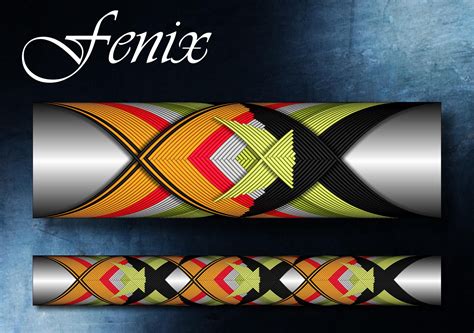 Fenix Cross Wrap Pattern step by step Custom Rod Building Cross Wrap