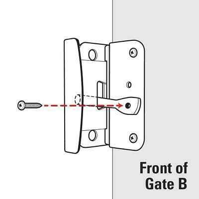 Fenix two way fence gate latch. com.  Shop hardware and a variety of hardware pr...