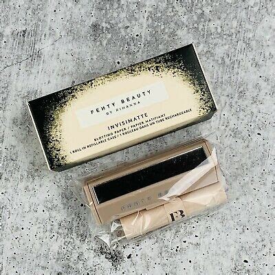 Fenty Beauty Invisimatte Blotting Paper 1 Roll in Refillable ... - eBay