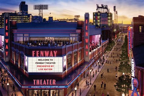 Fenway movie theater. The MGM Music Hall at Fenway is a 5,009-capacity [1] music venue located on the property of Fenway Park in Boston, Massachusetts. Boston mayor Michelle Wu held the venue's ribbon-cutting ceremony on August 22, 2022, followed by a short private concert by Guster for the students of Tufts University. [2] The venue's first public concert was ... 