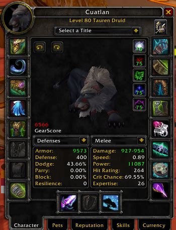 Feral druid bis wotlk. Feral Druid PvP Guide. It can be useful to have up to 4% Spell Hit (PvP cap), in order to reliably land your Cyclone s and Entangling Roots, but do not get it at … 