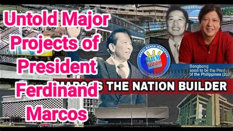 Ferdinand marcos projects and programs