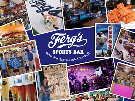 Ferg's sports bar st petersburg florida. Best Sports Bars in Central Ave, St. Petersburg, FL - Engine No 9, Localz Sports Bar & Grill- St Pete, Rascals Watering Hole, Dead Bob's, MacNasty's Sports Bar & Grill, Localz Sports Bar & Grill- Largo, Crafty Squirrel, Park & Rec DTSP, Yard of Ale St Pete, Ferg's Sports Bar & Grill. 