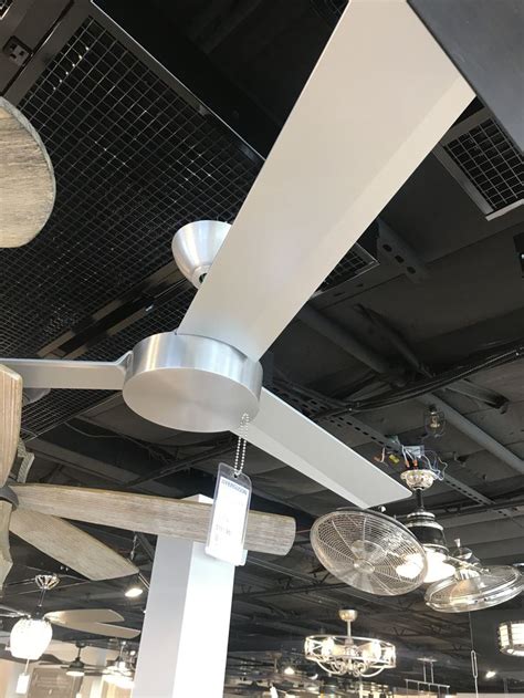 Ferguson ceiling fans. Fanimation Fans FMA4660SSB... Zonix Wet Custom Large Room Fan (52'' to 59'') Finish: Brushed Nickel/Cherry - More Finishes Available 52" Width 