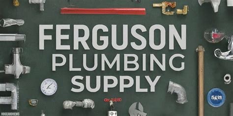 Ferguson plumbing supply. .  ...