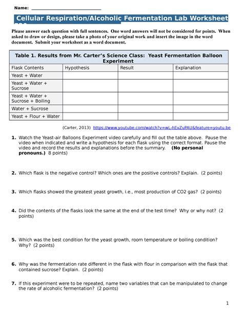 Fermentation worksheet pdf.  Complete the chart. pdf), Text File (.  During this process, microo...