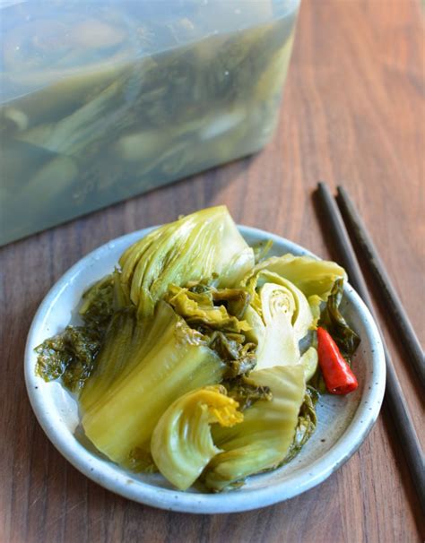 Fermented Chinese Mustard Greens Recipe - Viet World …