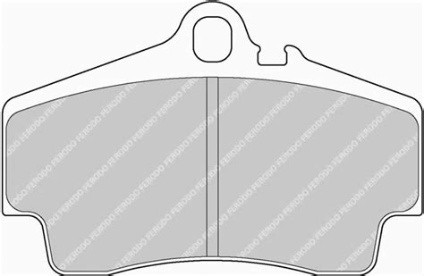 Ferodo FCP1308R DS3000 Brake Pads Essex Parts Services, Inc.