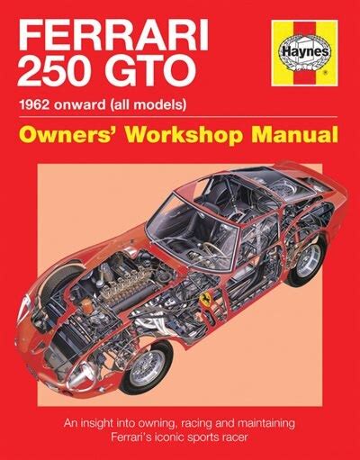 Ferrari 250 gto manual an insight into owning racing and maintaining ferraris iconic sports racer. - The infertile male the clinicians guide to diagnosis and treatment.