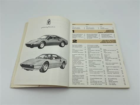Ferrari 308 gtbi gtsi owner manual. - Passaggi 2 insegnante della seconda edizione.