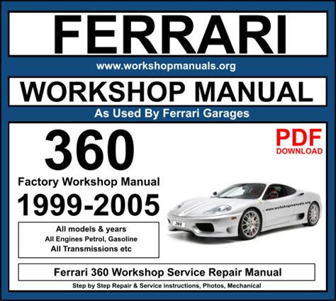 Ferrari 360 workshop manual free download. - 40 week kindergarten curriculum guide for free.
