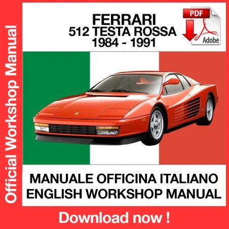 Ferrari 512 tr 1991 1994 manuale di riparazione per officina. - Ford tractor assembly manual and service parts catalog models 9n 2n 8n 1939 1952.