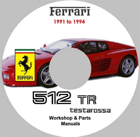 Ferrari 512 tr 1991 1994 workshop service repair manual. - Jcb 530 533 535 540 manipulador telescópico taller servicio reparación manual 1.
