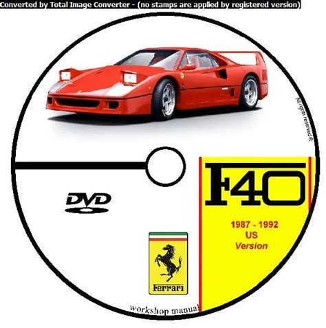 Ferrari f40 1987 1992 manuale di riparazione officina. - La solucion hormonal/ the hormone solution.