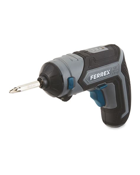 Ferrex 4-In-1 Cordless Screwdriver - ALDI UK