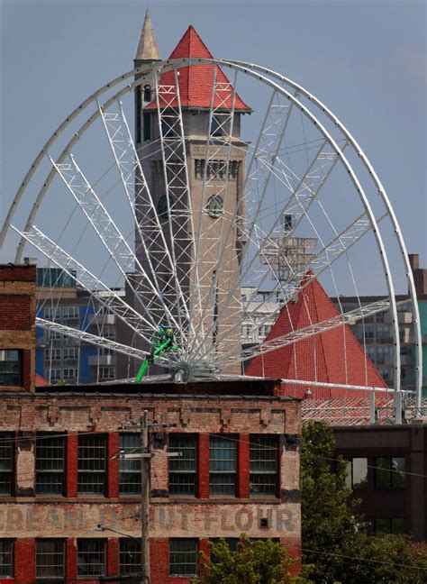 Ferris wheel st louis. ST. LOUIS – Construction of the new 200-foot tall observation wheel is well underway downtown at Union Station. First built in 1894, St. Louis Union Station was the biggest and busiest train ... 