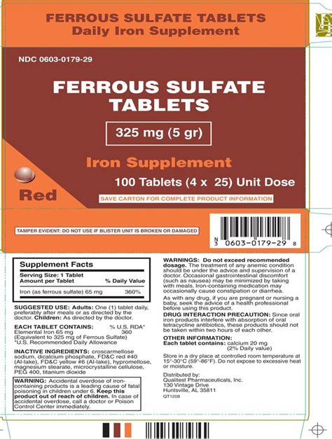 Ferrous sulfate pregnancy 325 mg.  ferrous is a borrowing from Latin, com...