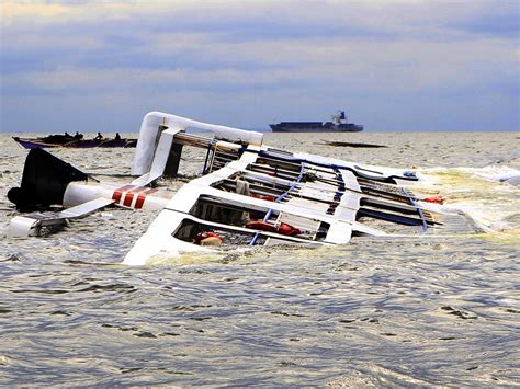 Ferry mishap: