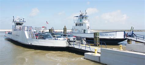 Dauphin Island Mobile Bay Ferry. The Mobile Bay Ferry connects Dauphin Island to Fort Morgan, Alabama. This ferry takes about 40 to 50 minutes to reach from one place to another which also saves traveling hours and this trip offers spectacular views of Mobile Bay. The Mobile Bay Ferry offers you ride all around the year but there are also …. 