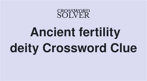 Solve your "Fertile type of soil" crossword puzzle fast & easy with the-crossword-solver.com. All solutions for "Fertile type of soil" 17 letters crossword answer - We have 2 clues. ... Top answer for FERTILE TYPE OF SOIL crossword clue from newspapers LOESS Universal. 26.10.2016. Thanks for visiting The Crossword Solver "Fertile type of soil". .... 