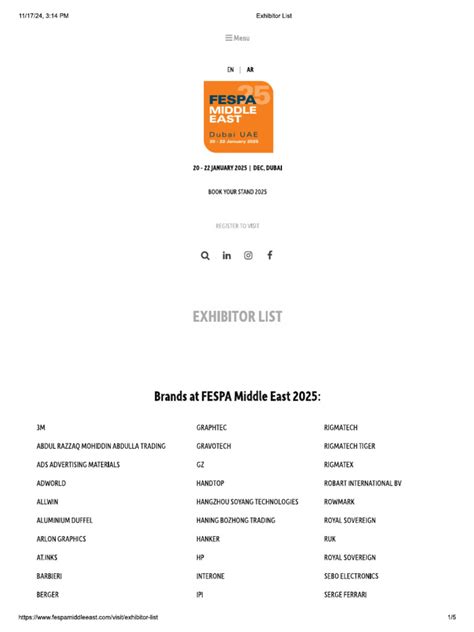 Fespa 2018 exhibitor list. .  <a href=https://chat.takeitoff.me/assets/images/ruk3pmk/index...