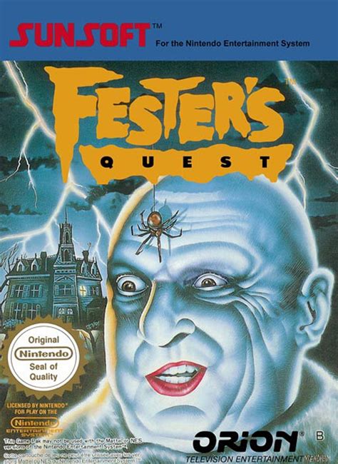 Festers - My review/walkthrough of "Fester's Quest" for the NES.