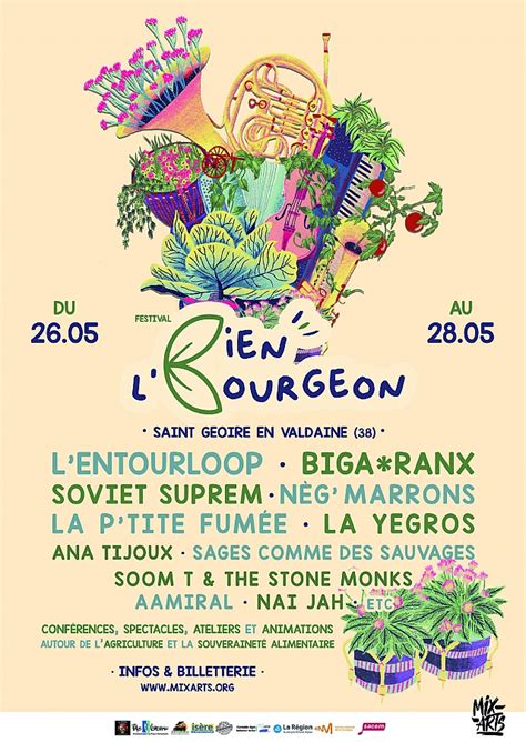 Festival Bien l Bourgeon #6 : Concert a Saint Geoire en Valdaine