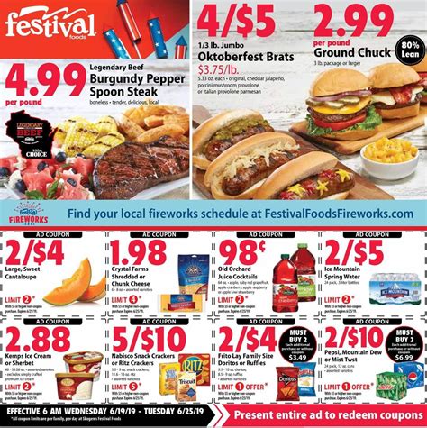 What's on sale this week at your Festival Foods. View the weekly ad specials flyer online!. 