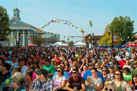 Festivals in nc. Aug 23, 2023 · #2 Autumn Leaves Festival 10/14-10/16; Mount Airy. Main Street Mt. Airy comes alive for the 56th iteration. - Learn more #3 Apple Harvest Festival 10/15; Waynesville. Downtown Waynesville puts on its best for the 45th. - Learn more #4 Brushy Mountain Apple Festival 10/1; North Wilkesboro - Learn more #5 Smoky Mountains Bluegrass Festival 